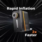 Flextail Tiny Tire Pump ACS – 120 PSI hordozható elektromos kerékpárpumpa LED lámpával