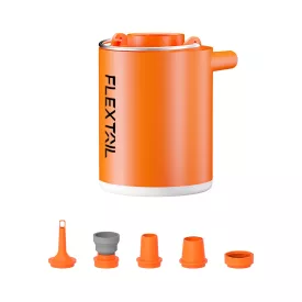   Flextail Tiny Pump X – Kompakt 3 az 1-ben tölhető kempingpumpa, narancs