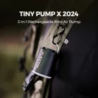 Flextail Tiny Pump X – Kompakt 3 az 1-ben tölhető kempingpumpa, narancs