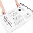 Flextail vákuumzsák szett – 4 db 60 × 80 cm-es újrahasználható tárolózsák L méret