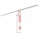 LEDLENSER W5R Work tölthető munkalámpa 220lm/600lm 1xLi-ion