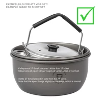Trangia teáskanna, vízforraló - 27 kicsi, 0.6 L