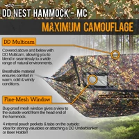 DD Nest Hammock - MC -  függőágy