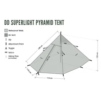DD SuperLight - Pyramid Tent