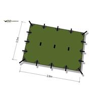Kép 3/5 - DD SuperLight tarp S - Olive Greem