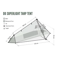 DD SuperLight - Tarp Tent - Olive Green