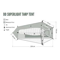 DD SuperLight - Tarp Tent - Olive Green