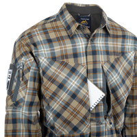 Kép 7/9 - Helikon-Tex MBDU Flannel Shirt® - Slate Blue Checkered
