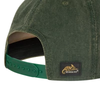 Helikon-Tex Shooting Time Snapback baseball sapka - Dirty Washed Dark Green / Dirty Washed