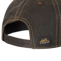 Helikon-Tex Tactical Snapback baseball sapka - Dirty Washed Black / Dirty Washed Brown