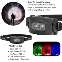 LEDLENSER HF4R Signature 600lm/140m, Li-ion, tölthető fejlámpa