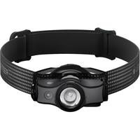 Kép 2/5 - LEDLENSER MH5 outdoor tölthető LED fejlámpa 400lm/180m 1x14500 Li-ion, fekete/szürke