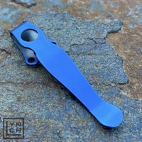 Spyderco Native 5 Standard Clip - Blue Anodized 