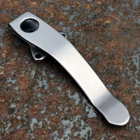Spyderco Military / Tuff Clip - Model 2 - Stonewashed