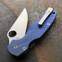 Spyderco Standard Modular V3 "Flat Top" clip - stonewashed