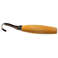 Kép 1/2 - Morakniv® Wood Carving Hook Knife 164 balkezes- Wood (ID 13386) fafaragó kés tokkal