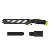 Morakniv® Fishing Comfort Scaler 150 - Stainless Steel - Black / Lime (ID 13870)