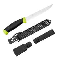 Kép 3/4 - Morakniv® Fishing Comfort Scaler 150 - Stainless Steel - Black / Lime (ID 13870)