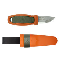 Kép 1/2 - Morakniv® Eldris with Belt Loop (S) - Olive Green / Burnt Orange (ID 14237)