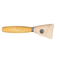 Morakniv® Wood Carving Hook Knife 164 jobbkezes- Wood (ID 13385) fafaragó kés tokkal