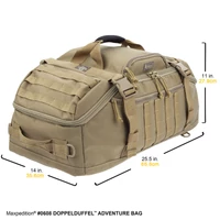 Maxpedition  DOPPELDUFFEL™   Adventure   Bag   (Khaki)