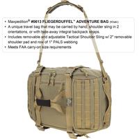 Kép 2/16 - Maxpedition  FLIEGERDUFFEL™   Adventure   Bag   (Khaki)