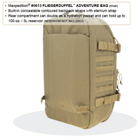 Kép 4/16 - Maxpedition  FLIEGERDUFFEL™   Adventure   Bag   (Khaki)