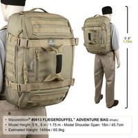 Kép 7/16 - Maxpedition  FLIEGERDUFFEL™   Adventure   Bag   (Khaki)