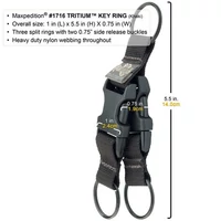Maxpedition Tritium™ kulcstartó