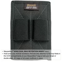 Dual Mag Retention Inser - Fekete
