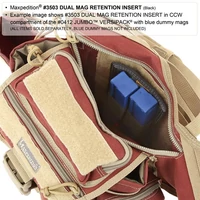 Dual Mag Retention Inser - Fekete