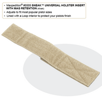 SNEAK™ Universal Holster Insert with MAG retention