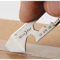 NITE IZE DoohicKey karabiner "multiszerszám" - ezüst