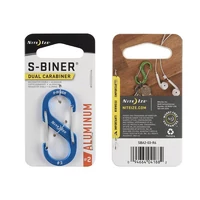 NITE IZE S-Biner alumínium S ( dupla) karabiner #2 - kék 