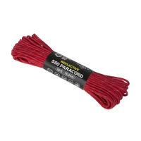 550 Paracord Reflective (50ft) - Piros