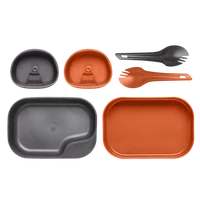 Wildo® CAMP-A-BOX® DUO Light tábori konyha - Orange / Dark Grey A