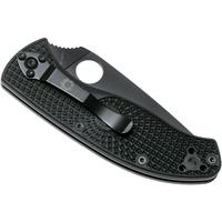 Kép 3/4 - Spyderco Tenacious Black FRN Black Blade