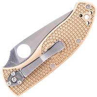 Kép 3/3 - Spyderco Tenacious Tan FRN