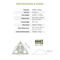 Tentsile Stingray 3-Person Tree Tent (3.0) - sátor