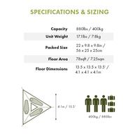 Tentsile Trillium Giant 3-Person Camping Hammock (3.0)