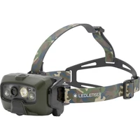 LEDLENSER HF8R Core RGB 1600lm/210m, Li-ion, tölthető fejlámpa, terepmintás