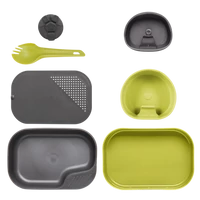 Wildo CAMP-A-BOX Complete tábori konyha készlet - Lime / Dark Grey