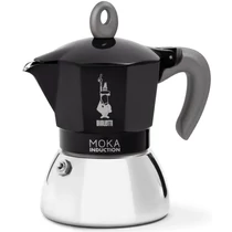 Moka indukciós kotyogós kávefőző - 4-adagos - Fekete - 6934
