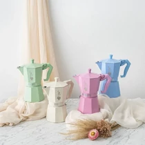 Moka Exclusive Kék kotyogós kávéfőző, 3 adagos