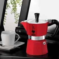 Bialetti Moka expressz kotyogós kávéfőző 3 adagos , piros 
