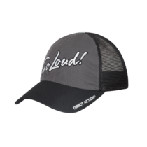 Direct Action GO LOUD!® WALL TAG FEED CAP - Charcoal / Black