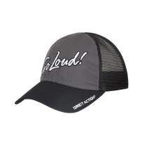 Direct Action GO LOUD!® WALL TAG FEED CAP - Charcoal / Black