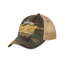Helikon-Tex Taktikai Trucker sapka - Dirty Washed Cotton -US Woodland / Khaki A