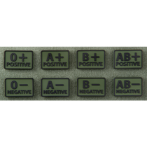 Helikon-Tex Blood Patch (set - 2pcs.) - Olive Green