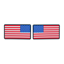 Helikon-Tex USA Large Flag Patch (set - 2pcs.) - PVC - True Colors